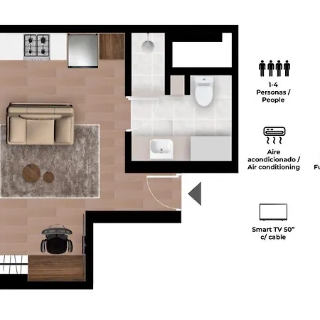 Alu Apartments - Miraflores Lima Habitación foto