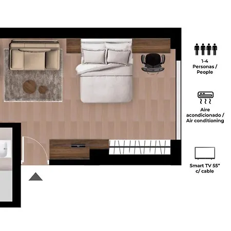 Alu Apartments - Miraflores Lima Habitación foto